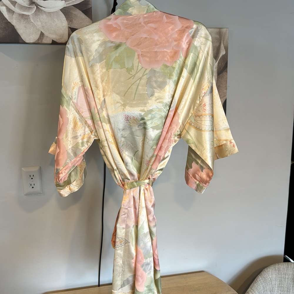 Floral Print Summer Robe Small/Medium - Picture 5 of 5
